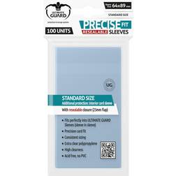 Ultimate Guard Ultimate Guard Precise Fit Resealable Standard Size Transparent 100 Sleeves