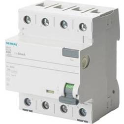 Siemens PFI type A 63A 3 N-polet 100MA 400V 4 MW