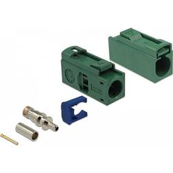 DeLock FAKRA F jack 25 mm (long) for crimping modular indlæg