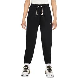 Nike Women's Dri Fit Swoosh Fly Standard Issue Basketball Pants - Black/Pale Ivory