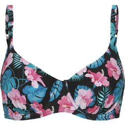 Abecita Padded Wire Bra - Patterned