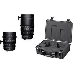 SIGMA CINE 18-35MM + 50-100MM T2 EF-MOUNT + CASE