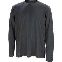 Spiro Quick Dry Performance Long Sleeve T-shirt Men - Black