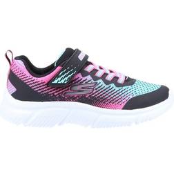 Skechers Kids Go Run 650 Trainers - Black/Pink/Mint