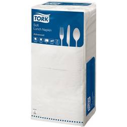 Tork frokostservietter 3-lags hvid 33x33cm, 150 stk