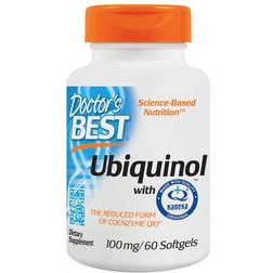 Doctor's Best Ubiquinol with Kaneka's QH 100 mg 60 Softgels