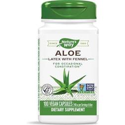 Nature's Way Nature's Way Aloe Vera 140 mg. 100 Vegetarian Capsules
