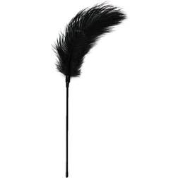 Easytoys Black Feather Tickler med stor sort fjer