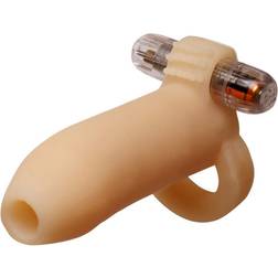 Pipedream Penishülle „Real Feel Penis Enhacer“ mit Vibration, 13 cm