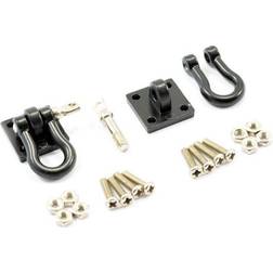 Fastrax Metal Bumper Shackles & Mounting Bracket (2Pcs)