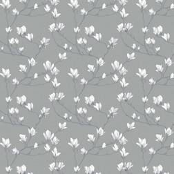 Laura Ashley Magnolia Grove Wallpaper Slate