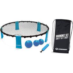 Schildkröt Fun Sports Round Net Set Strandspielzeug Gr Ø 90cm, ca. 20 cm hoch blau/schwarz