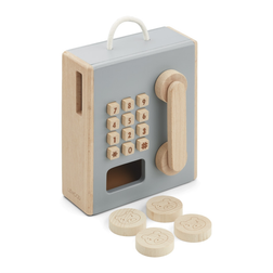 Liewood mønt-telefon, Blue fog