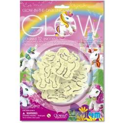 4M 405939 Glow in the Dark Unicorns, Multi Colour