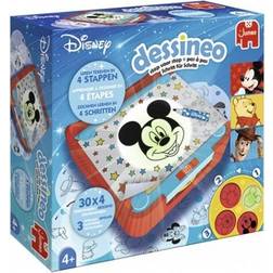 Jumbo Ritbord Dessineo Disney Röd