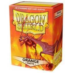Arcane Tinmen Dragon Shield Card Sleeves: Standard Matte Orange (63x88mm) 100 stuks