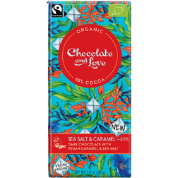 Chocolate and Love Sea Salt & Vegan Caramel 65% 80g