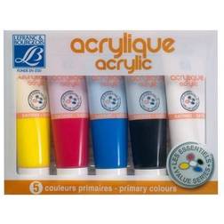 LB FINE ARTS Louvre Acrylic Akrylfärgset 5x120 Ml