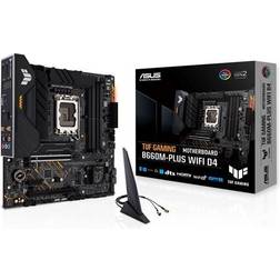 ASUS TUF GAMING B660M-PLUS WIFI D4 4xDDR4 3200MHz DP HDMI 1M.2-4.0x4 USB3.2-C