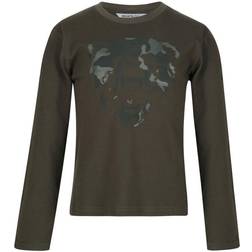 Regatta Kid's Wenbie II Print T-shirt - Dark Khaki