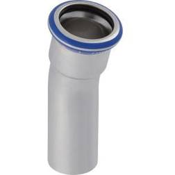Geberit Mapress rustfri bøjning med nippelende: 15° d=42 mm