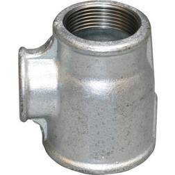 +GF+ 1/2" x 1/2" x 3/8" Galvaniseret tee