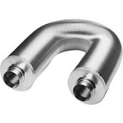 Lindab lyddæmper SLF-A Ø200 L=750 25 mm isolering