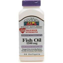 21st Century Fish Oil 1200mg 90 st