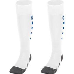 JAKO Roma Socks Unisex - White/Sport Royal