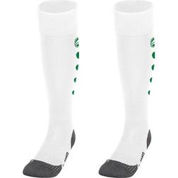 JAKO Roma Socks Unisex - White/Sport Green