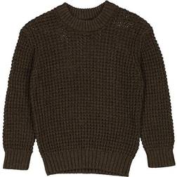 Wheat Knit Pullover Charlie - Brown Melange