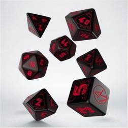 Q Workshop Q Workshop Cyberpunk Red Essential Dice Set