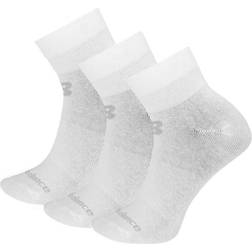 New Balance Ankle Socks 3-pack - White