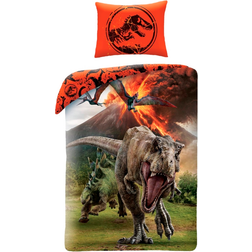 MCU Biancheria Da Letto Bambini Jurassic World Sengetøj 2i1 Design 100 Percent Bomuld 55.1x78.7"