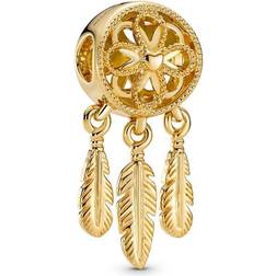 Pandora Spiritual Dreamcatcher Charm - Gold