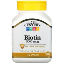 21st Century Biotin 5000 mcg 110 pcs