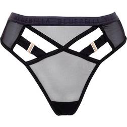 Bluebella Oslo High-Waist Thong - Black