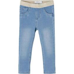 Name It Salli Torinas Sweat Leggings - Light Blue Denim (13196916)