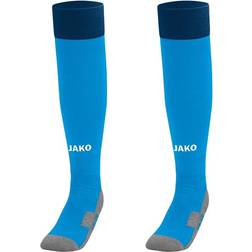 JAKO Leeds Socks Kids - Blue/Navy/Neon Yellow