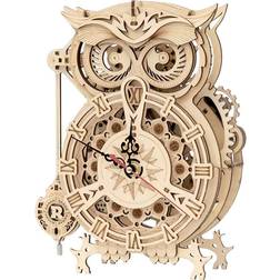 Pichler Owls clock (Lasercut wooden kit)