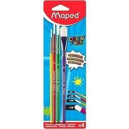 Maped Synthetic Colorpeps brushes 4 pieces