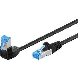 Goobay Angled RJ45-RJ45 S/FTP Cat6A 0.5m