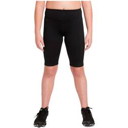 NIKE Dri-FIT One Bike Shorts Big Kids - Black/Black/Black/White