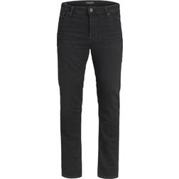 Jack & Jones Tom Original AM 809 Skinny Fit Jeans - Black/Black Denim