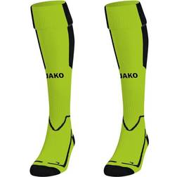 JAKO Lazio Socks Unisex - Neon Green/Black