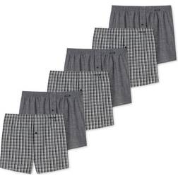 Schiesser Essentials Boxer Shorts 6-pack - Grey