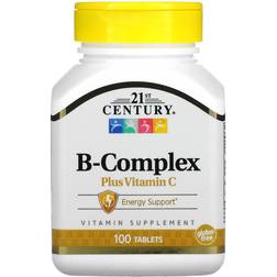 21st Century B-Complex Plus Vitamin C 100 pcs