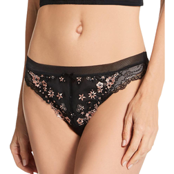 Pour Moi Gigi Brazilian Brief - Black/Rose Gold