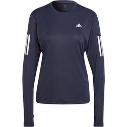 Adidas Own the Run Long Sleeve Top Women - Shadow Navy