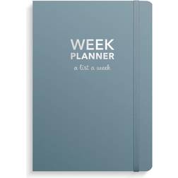 Burde Week Planner Undated Blue